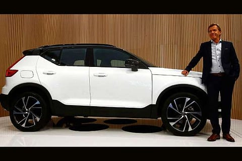 Electric car XC40, Volvo electric car