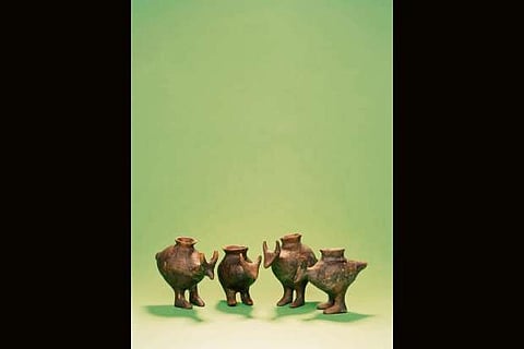 Scientists identify ancient baby bottles - and some are cute