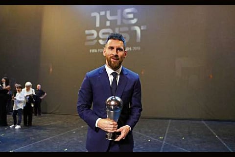 FIFA denies foul play in Messi winning World Player award