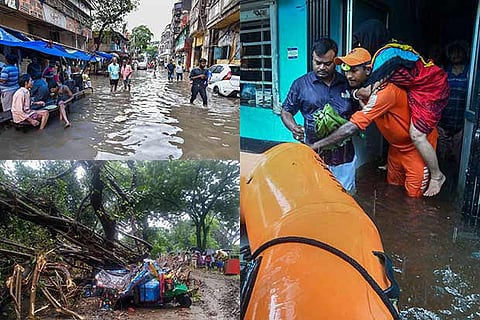 Nearly 110 dead in 4 days due to heavy rains across country, Patna struggles to stay afloat