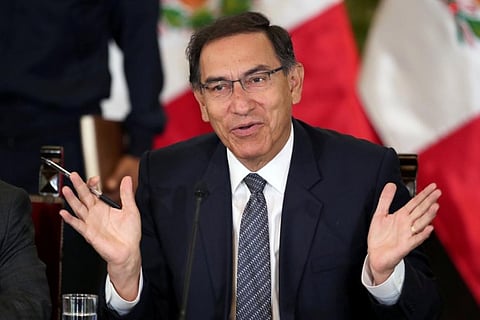 Peruvian President Martin Vizcarra
