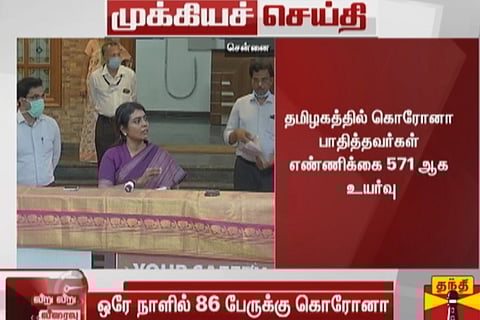 5 dead, coronavirus cases cross 500-mark in Tamil Nadu