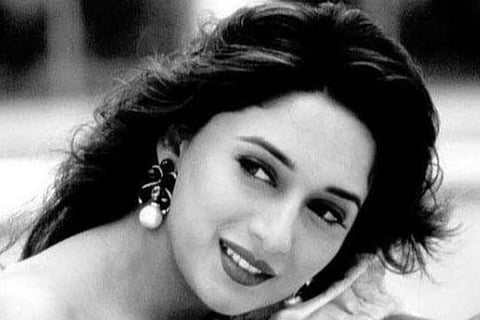 Madhuri shares throwback image with lockdown message