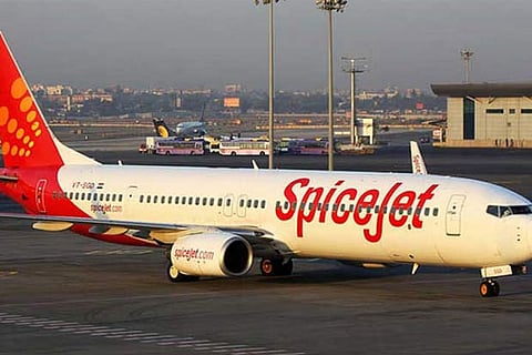 SpiceJet plane brings back medical supplies from Singapore