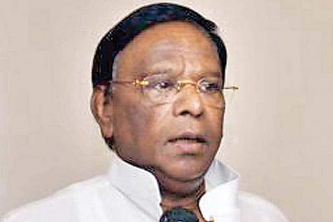 Puduicherry Chief Minister V Narayanasamy (Courtesy PTI)