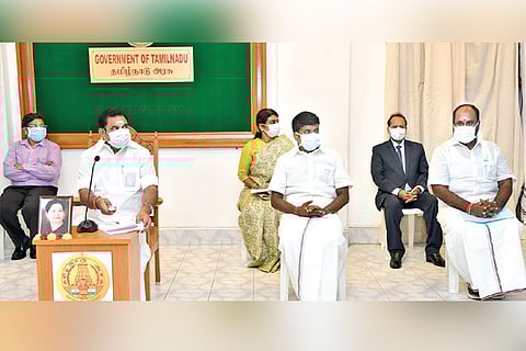 Chief Minister Edappadi K Palaniswami launching the IVRS in Chennai on Thursday