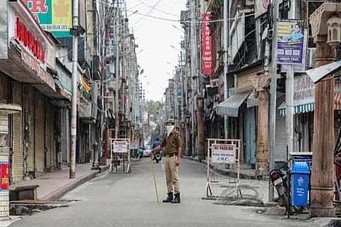 110 people arrested in Kashmir for violating lockdown