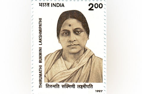 Rukmini Lakshmipathi was the first woman to be jailed for salt satyagraha