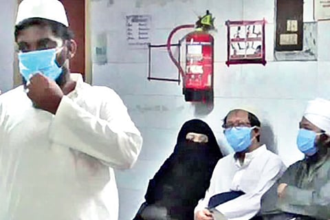 Some of the Indonesian nationals after their arrest