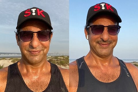 Picture Credit: Wasim Akram twitter profile