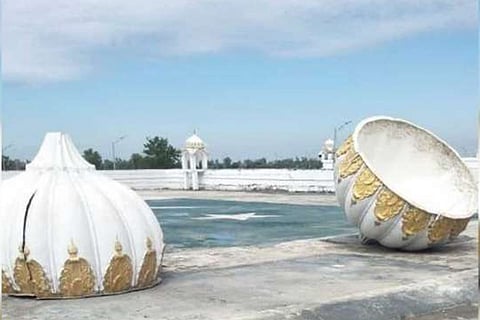 India asks Pakistan to look into reasons behind collapse of Kartarpur Gurudwara domes