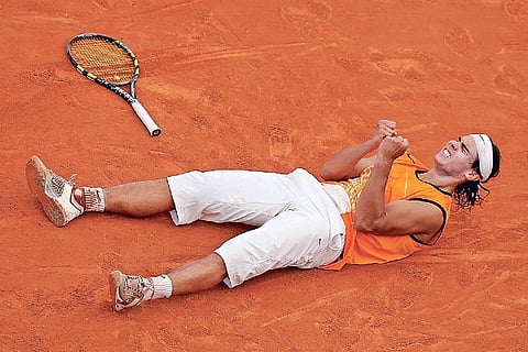 Rafael Nadal won the first of his 11 Monte Carlo Masters in 2005