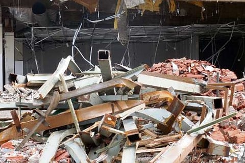 64-yr-old, two daughters die in wall collapse