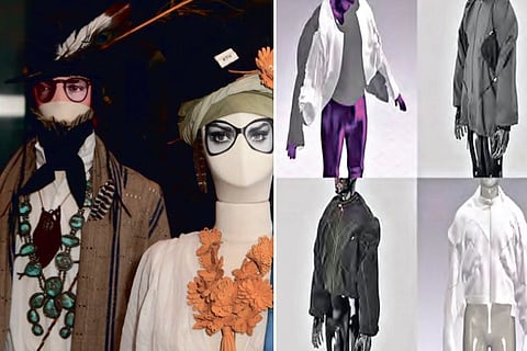 Screenshots from the report published by NIFT students