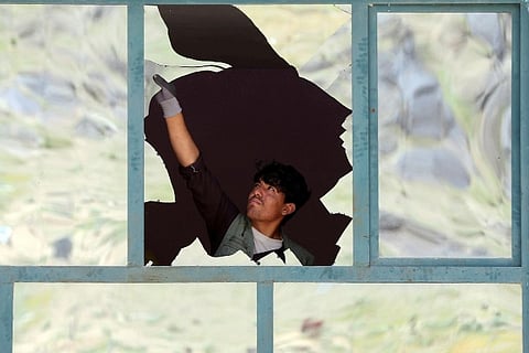 Bombing near Afghan capital kills three amid unabated violence