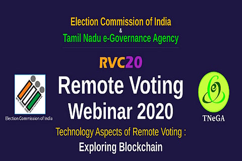 Election Commission webinar on Aug 10 to discuss remote voting possibilities