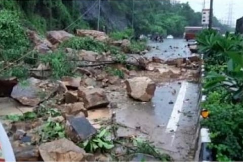 Landslides disrupt road, rail traffic to and from Goa