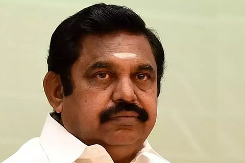 Chief Minister Edappadi K Palaniswami