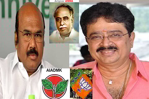 D Jayakumar, BJP leader SVe Shekher