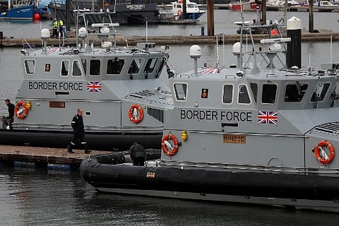 UK armed forces asked to help deal with migrant boats crossing Channel