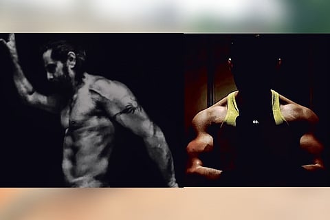 The father and son duo have been meticulously training at their home for quite some time now