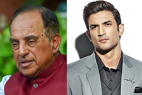 Subramanian Swamy: Sushant's feet was twisted below ankle as if broken
