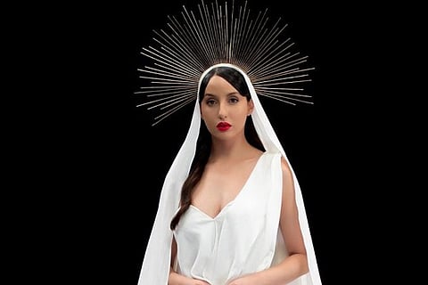 Nora Fatehi's look in 'Pachtaoge' female version out