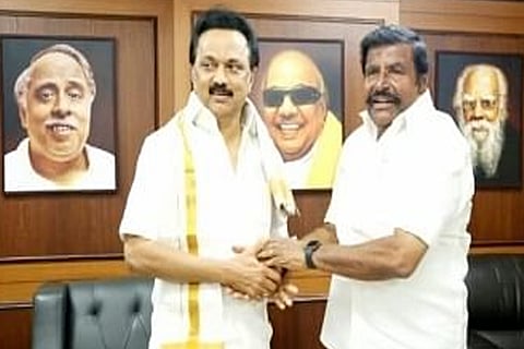 M K Stalin and KN Nehru