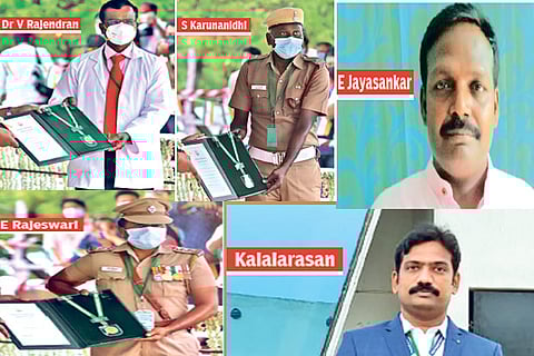 COVID warriors wear I-Day honour on sleeves