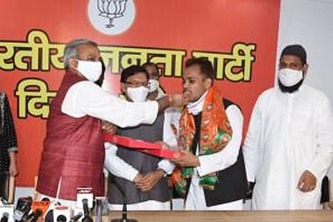 Shaheen Bagh 'activist' Shahzad Ali joins BJP