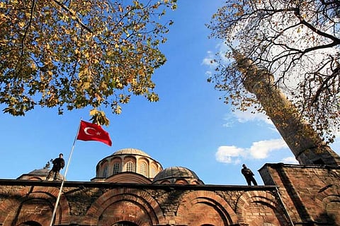After Hagia Sophia, Turkey's historic Chora church also switched to mosque
