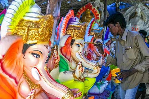 Ganesha fest begins on subdued note in two Telugu states