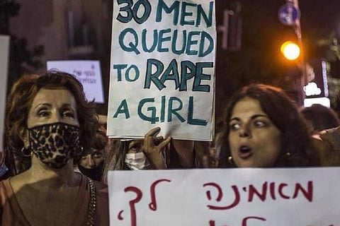 Protests in Israel over alleged gangrape of teen by 30 men