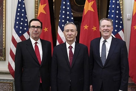 Chinese, US chief trade negotiators hold phone talks