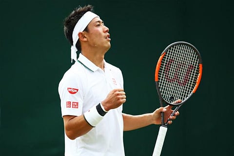 Japanese star Kei Nishikori