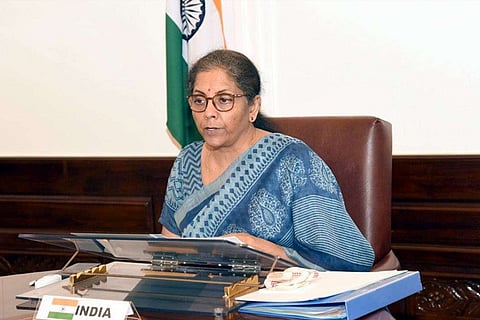 Finance Minister Nirmala Sitharaman