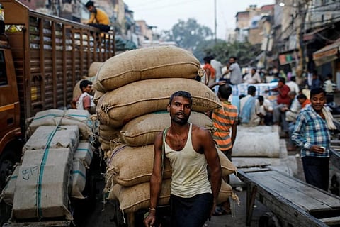 Indian economy likely to see record quarterly slump as pandemic hits