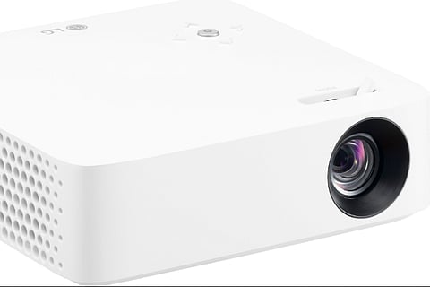 LG Electronics unveils new home cinema projector