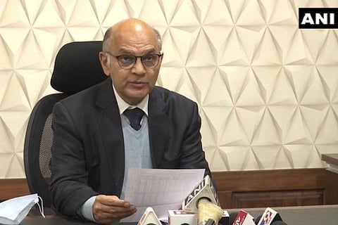 State Election Commissioner (SEC) K.K. Sharma. Image Courtesy: Twitter - @ANI