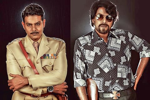 Actor Jeevan in different makeovers