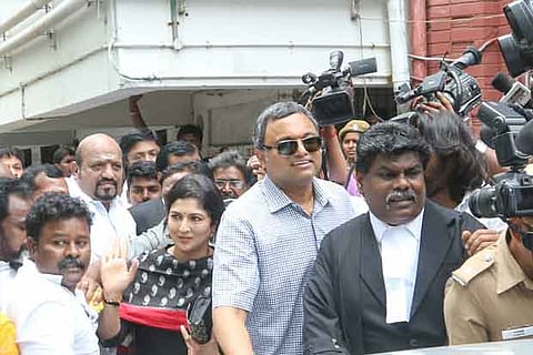 Relief for Karti, wife as HC quashes I-T proceedings