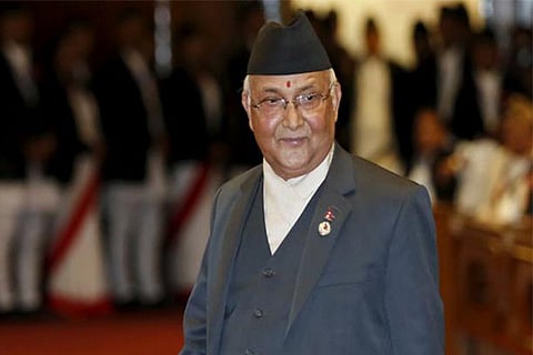 Oli defends his move to dissolve Parliament