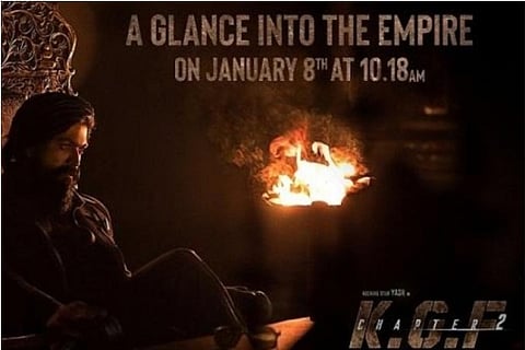 Source: Twitter; The Director revealed that the teaser of KGF2 will be released on Jan 8th, 2021