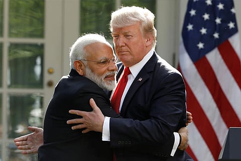 Prime Minister Narendra Modi and US President Donald Trump