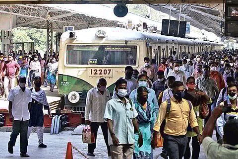 Services on suburban trains in Chennai to resume today