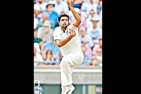 File photo: Indian bowler Ashwin