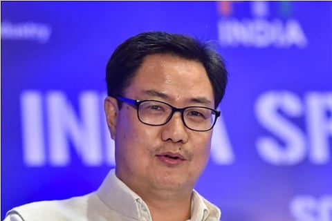 Union Sports Minister Kiren Rijiju that India should aim to be in top 10