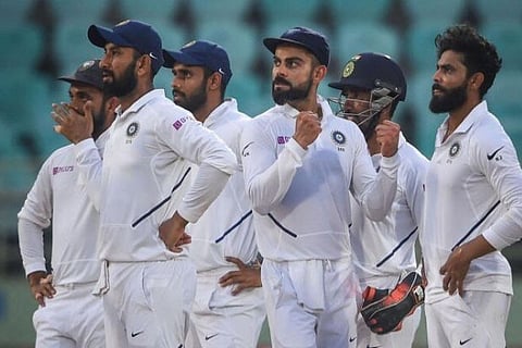 Indian Men's Cricket Team during Australia ODI