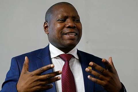 South Africa's health minister Zwelini Mkhize. Image Courtesy: Reuters