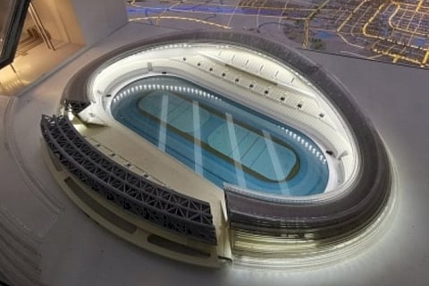 Beijing 2022 Winter Olympic speed skating venue completed